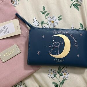 🌙🩷Radley London Dog on Moon snap wallet🌙
